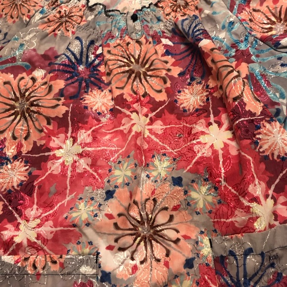 Koi Multicolor Floral Blouse - Picture 3 of 4